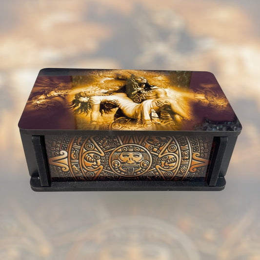 Aztec Warrior Jewelry Box