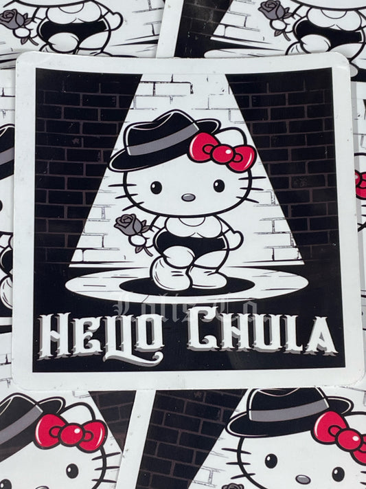 Hello Chula Sticker 3 x 3