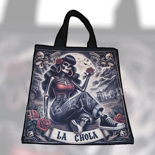 La Chola Skeleton Tote